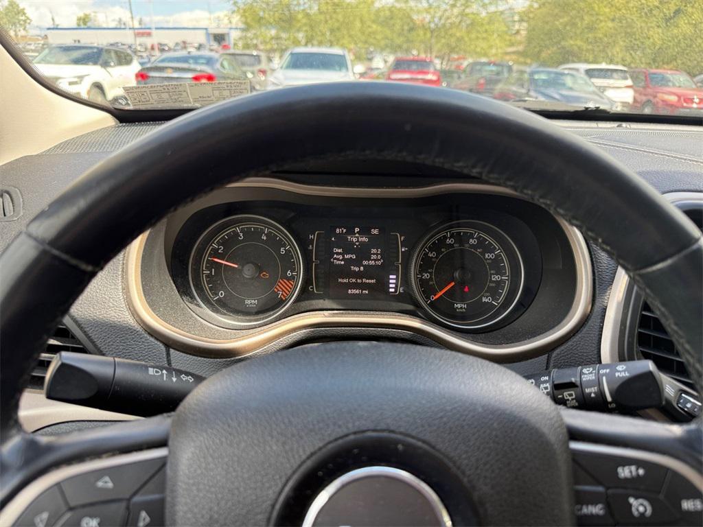 used 2015 Jeep Cherokee car, priced at $11,095
