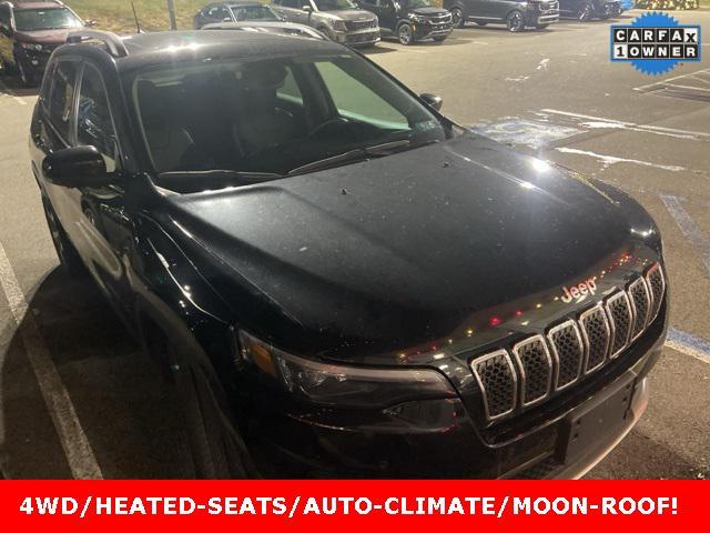 used 2021 Jeep Cherokee car, priced at $23,487