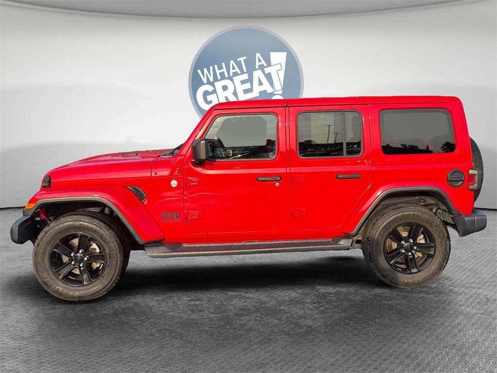 used 2020 Jeep Wrangler Unlimited car, priced at $25,781