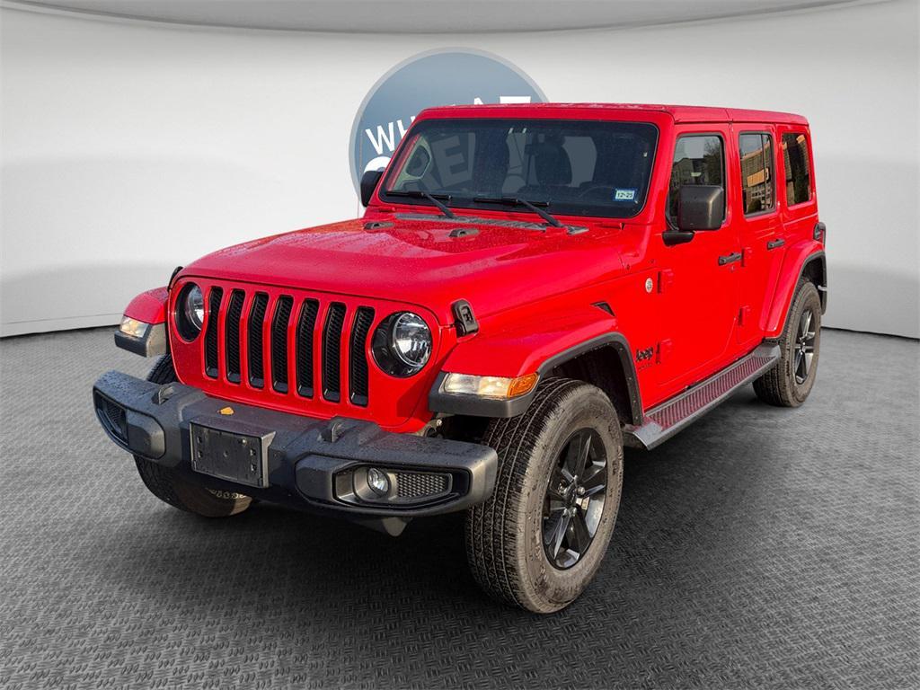 used 2020 Jeep Wrangler Unlimited car, priced at $25,781