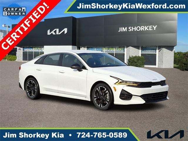 used 2022 Kia K5 car, priced at $19,691