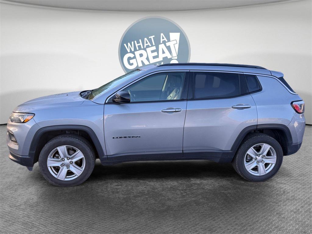 used 2022 Jeep Compass car, priced at $18,770