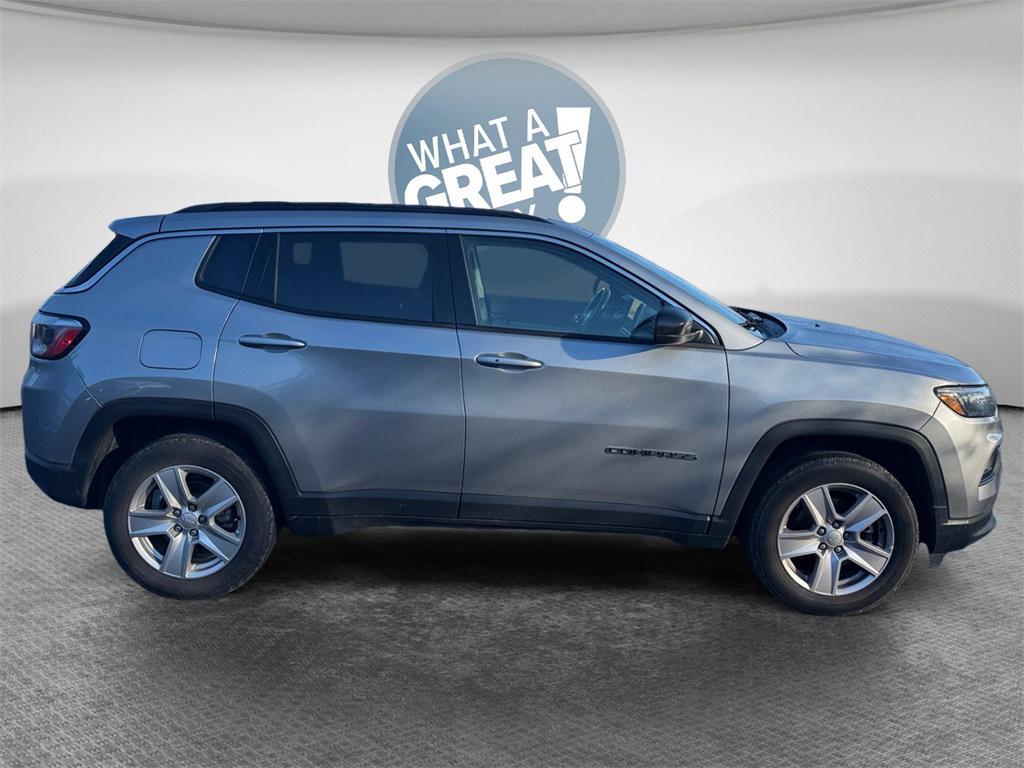 used 2022 Jeep Compass car, priced at $18,770