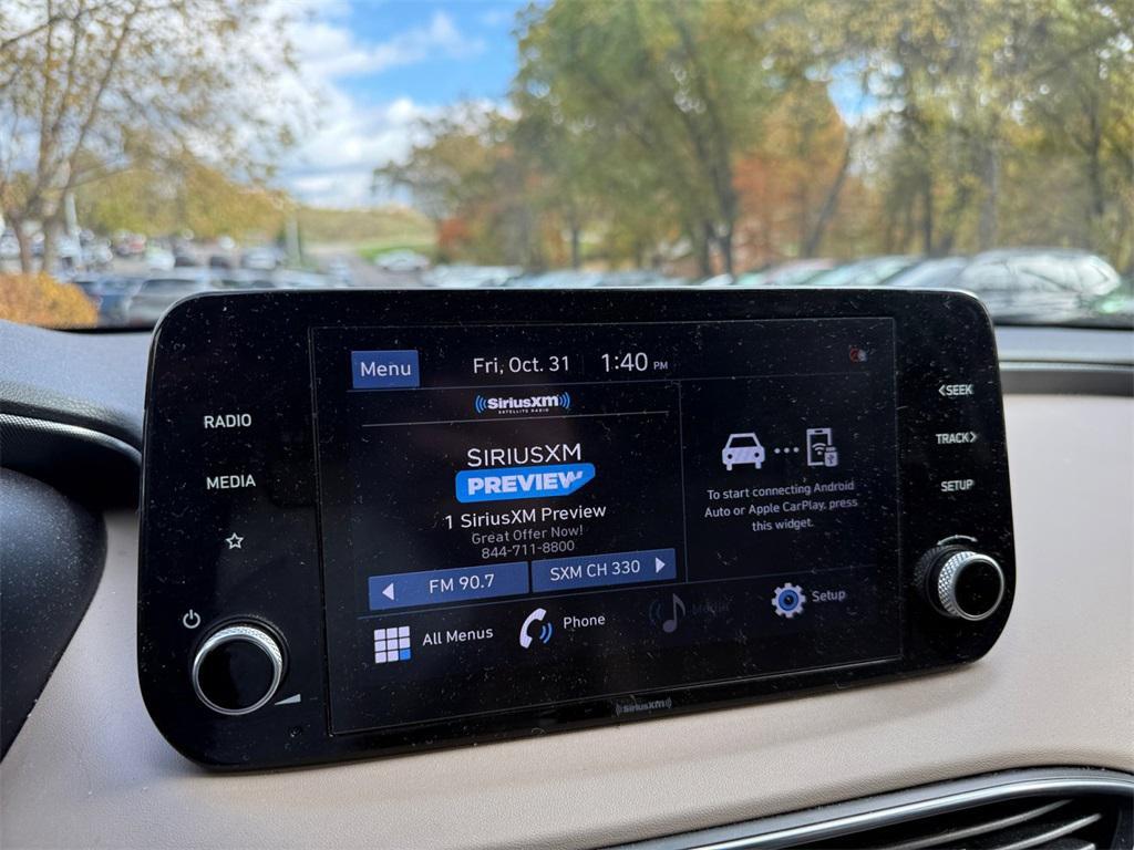 used 2022 Hyundai Santa Fe car, priced at $19,976