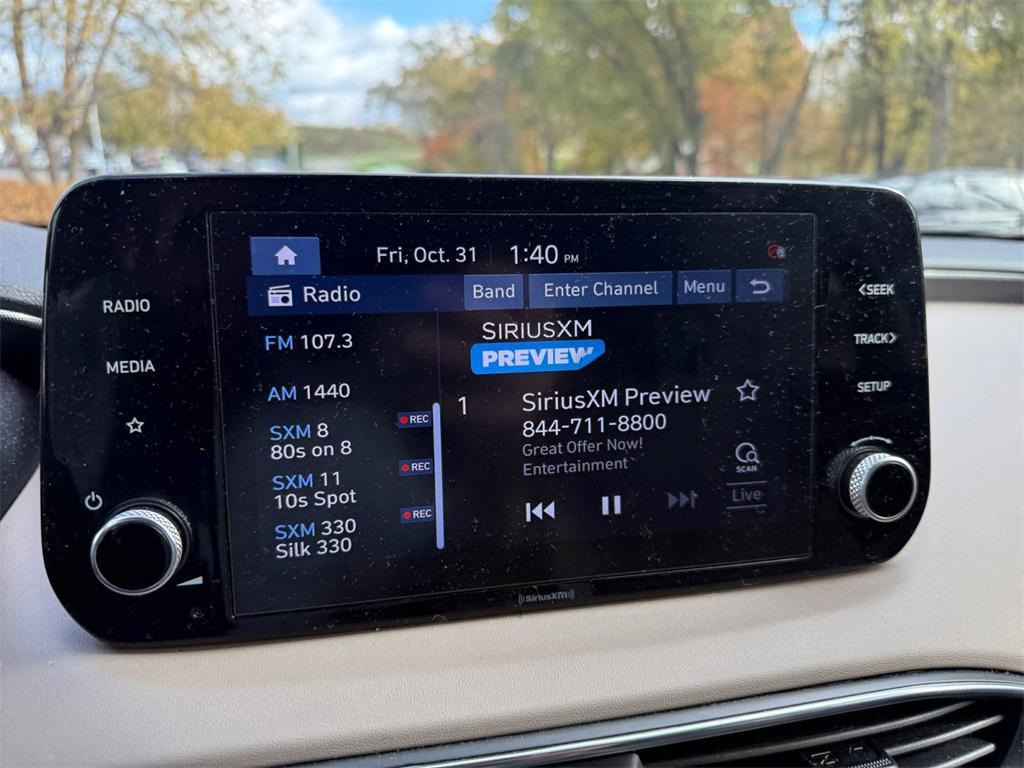 used 2022 Hyundai Santa Fe car, priced at $19,976