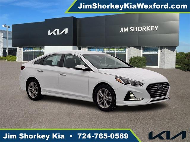 used 2018 Hyundai Sonata car, priced at $15,222