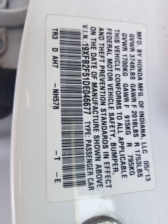 used 2013 Honda Civic car, priced at $7,998