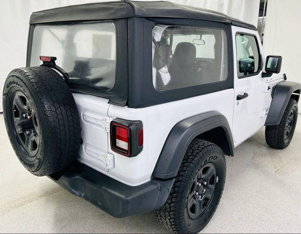 used 2020 Jeep Wrangler car, priced at $18,573