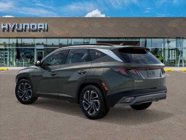 new 2025 Hyundai Tucson car, priced at $40,455