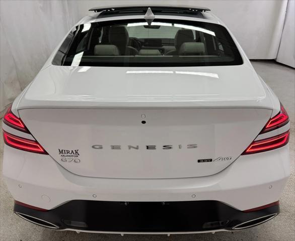 used 2023 Genesis G70 car, priced at $39,000