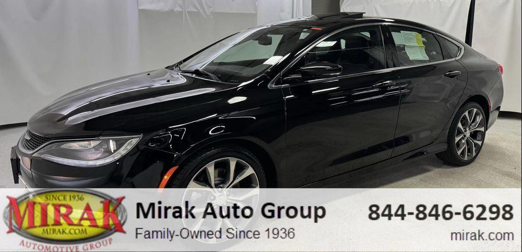 used 2015 Chrysler 200 car, priced at $12,000