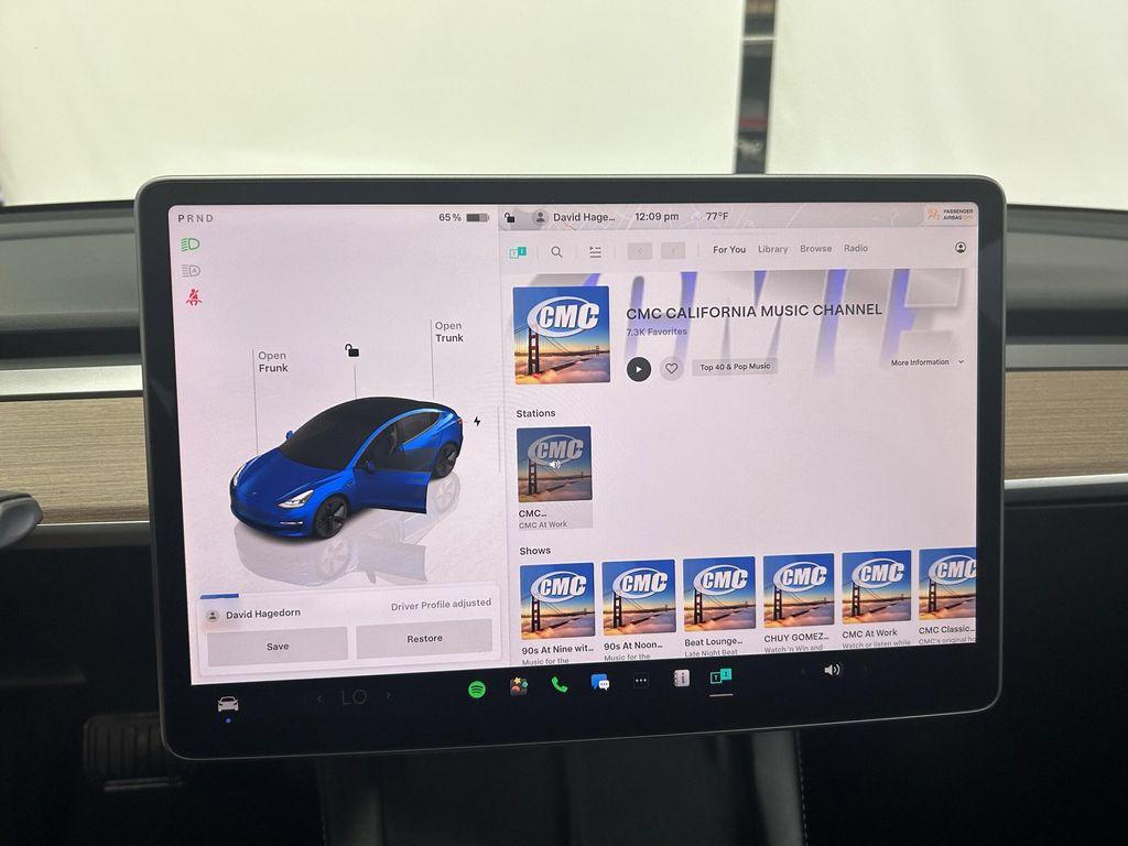 used 2023 Tesla Model 3 car, priced at $27,401