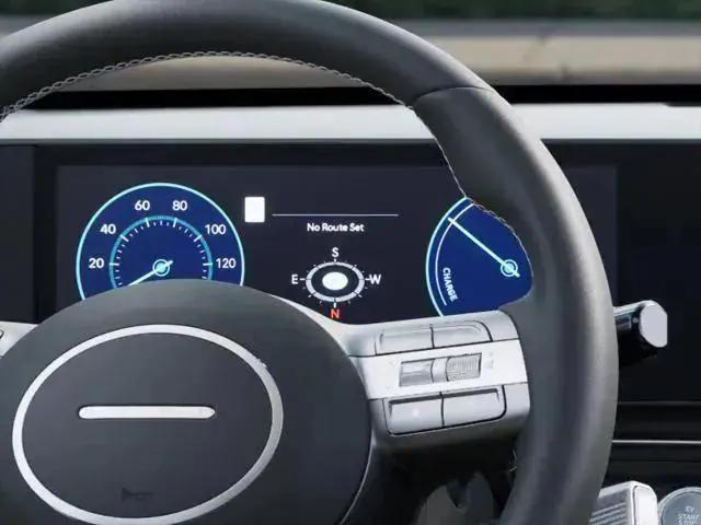 new 2025 Hyundai Kona EV car, priced at $31,053