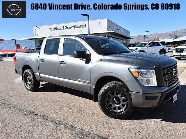 used 2021 Nissan Titan car, priced at $35,997