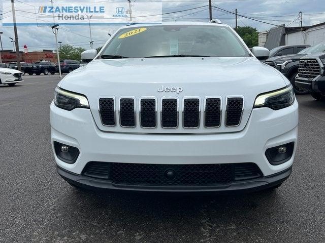 used 2021 Jeep Cherokee car, priced at $24,488
