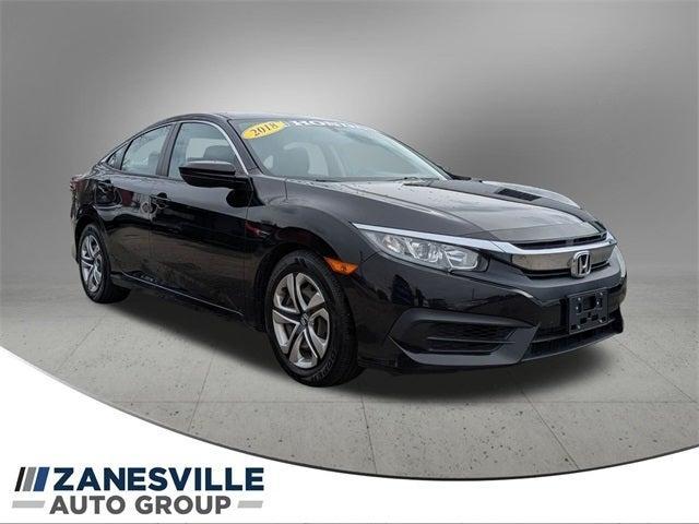 used 2018 Honda Civic car, priced at $16,998