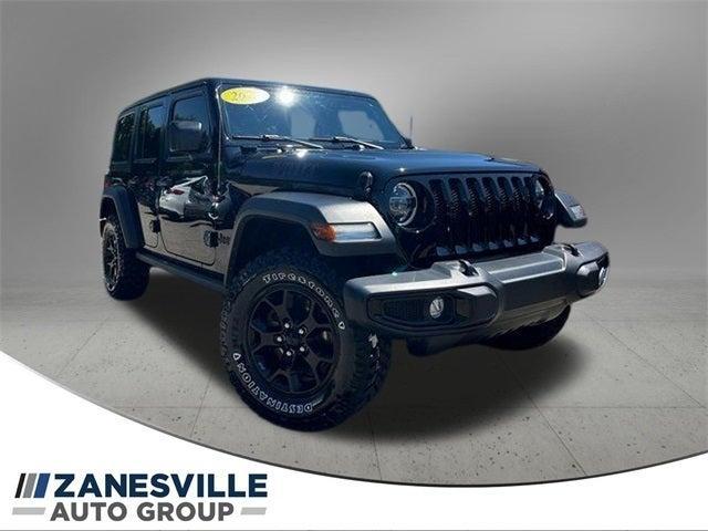 used 2021 Jeep Wrangler Unlimited car, priced at $29,488