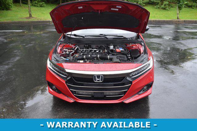 used 2021 Honda Accord car, priced at $23,334