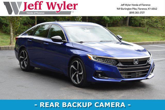 used 2022 Honda Accord car, priced at $24,018