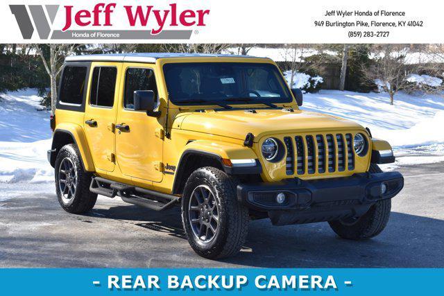 used 2021 Jeep Wrangler Unlimited car, priced at $31,943