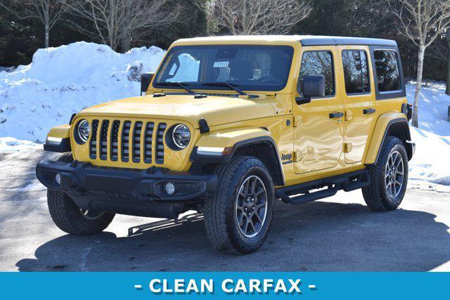 used 2021 Jeep Wrangler Unlimited car, priced at $31,938