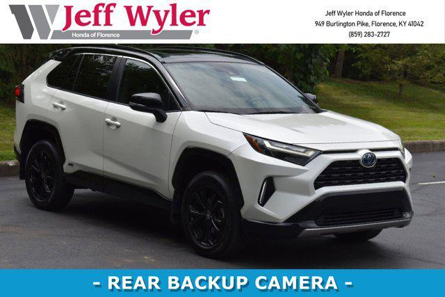 used 2022 Toyota RAV4 Hybrid car, priced at $34,086