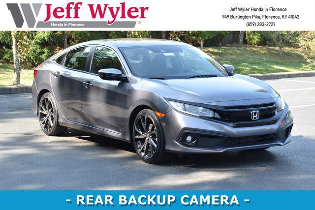 used 2020 Honda Civic car, priced at $19,326