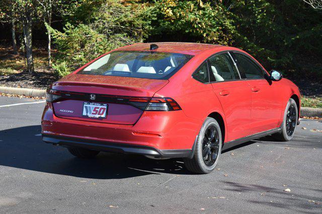 new 2025 Honda Accord car, priced at $31,182