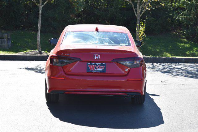new 2025 Honda Civic car, priced at $25,300