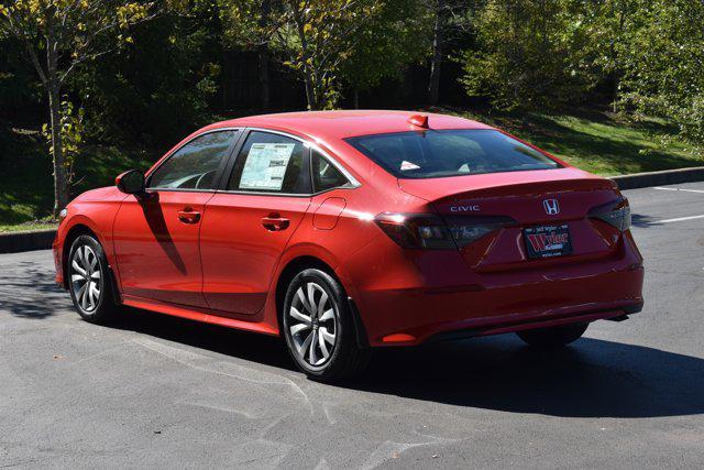 new 2025 Honda Civic car, priced at $25,300