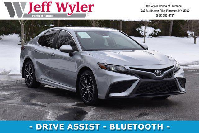 used 2021 Toyota Camry car, priced at $18,879