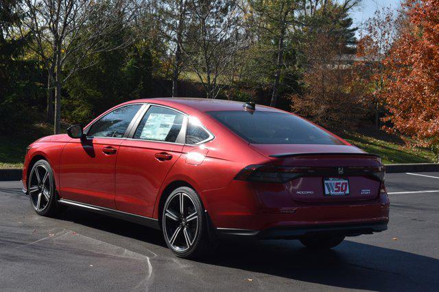 new 2025 Honda Accord Hybrid car, priced at $33,755