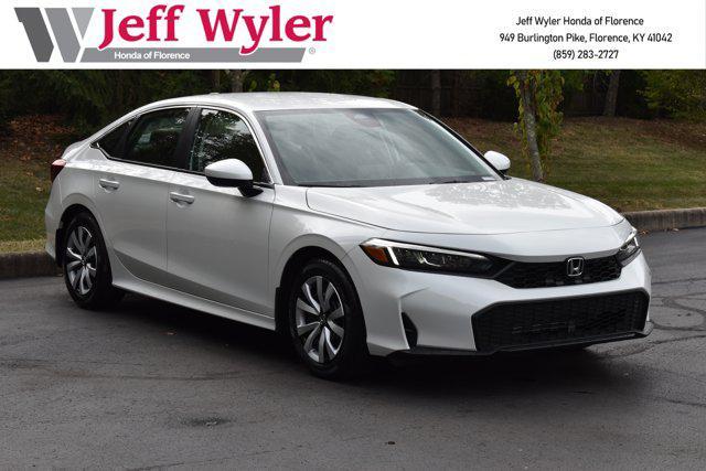 new 2025 Honda Civic car, priced at $25,755
