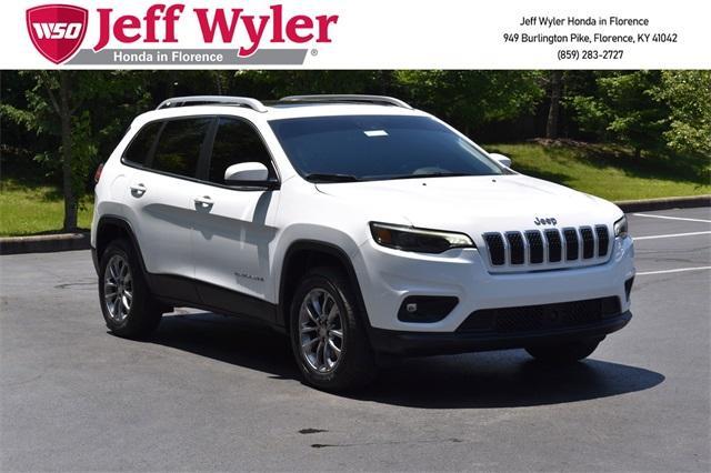 used 2021 Jeep Cherokee car, priced at $21,245