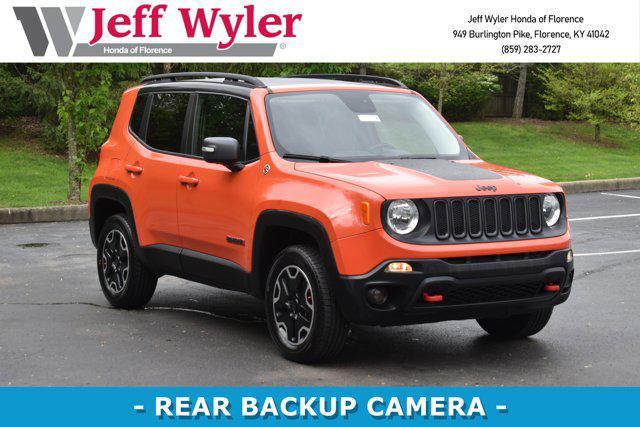 used 2017 Jeep Renegade car, priced at $13,856