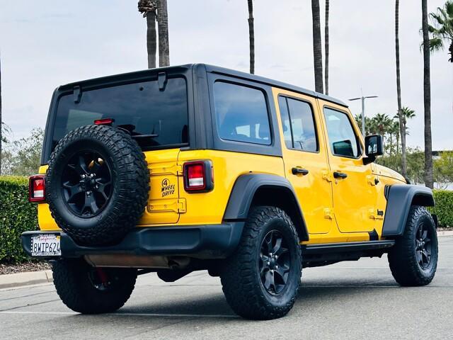 used 2021 Jeep Wrangler Unlimited car, priced at $30,999