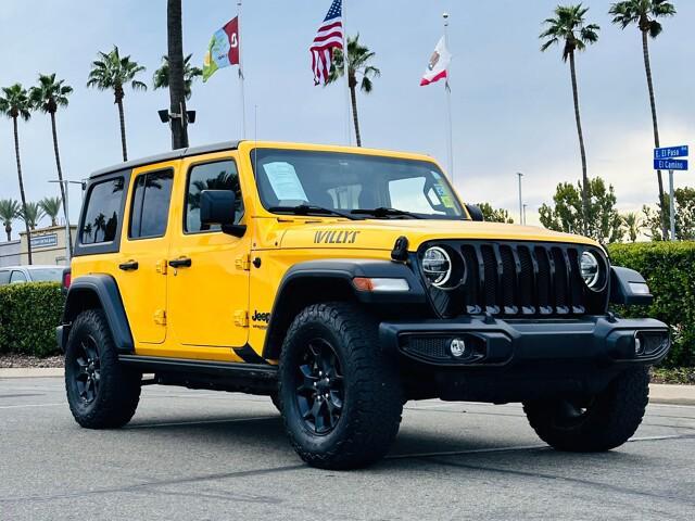 used 2021 Jeep Wrangler Unlimited car, priced at $30,999