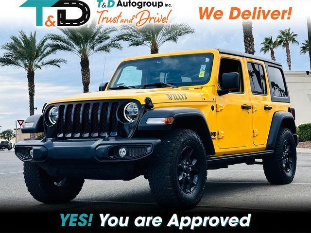 used 2021 Jeep Wrangler Unlimited car, priced at $30,999