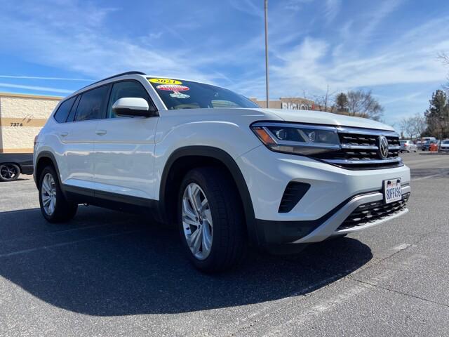 used 2021 Volkswagen Atlas car, priced at $26,999