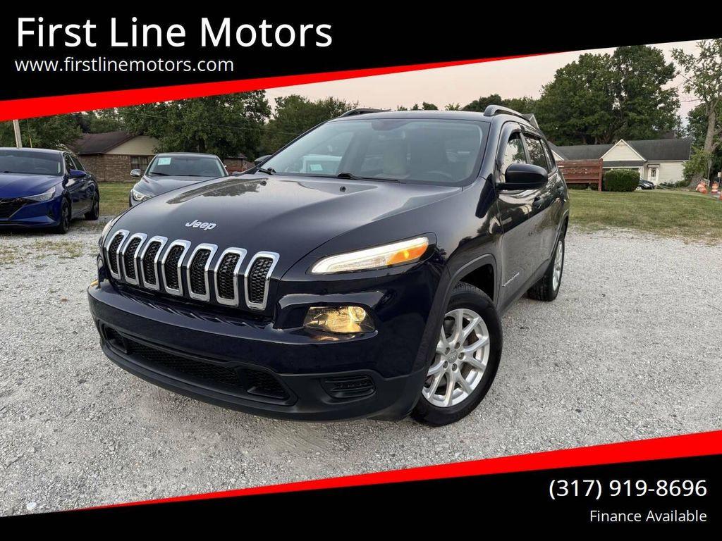 used 2016 Jeep Cherokee car, priced at $5,800