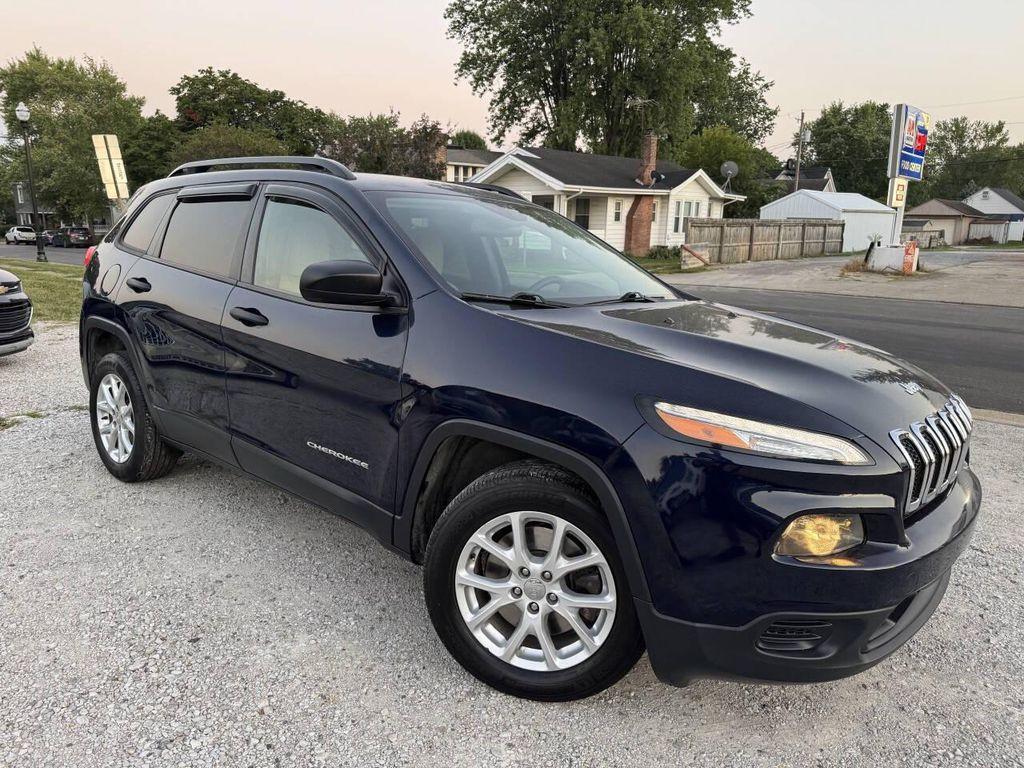 used 2016 Jeep Cherokee car, priced at $5,800