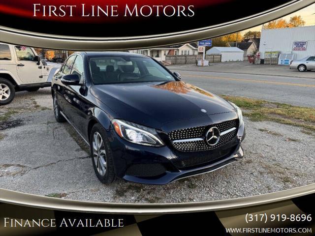 used 2015 Mercedes-Benz C-Class car, priced at $13,900