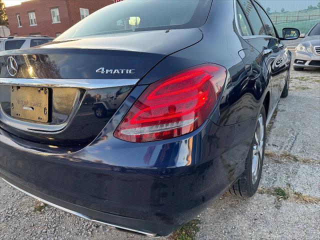 used 2015 Mercedes-Benz C-Class car, priced at $13,900