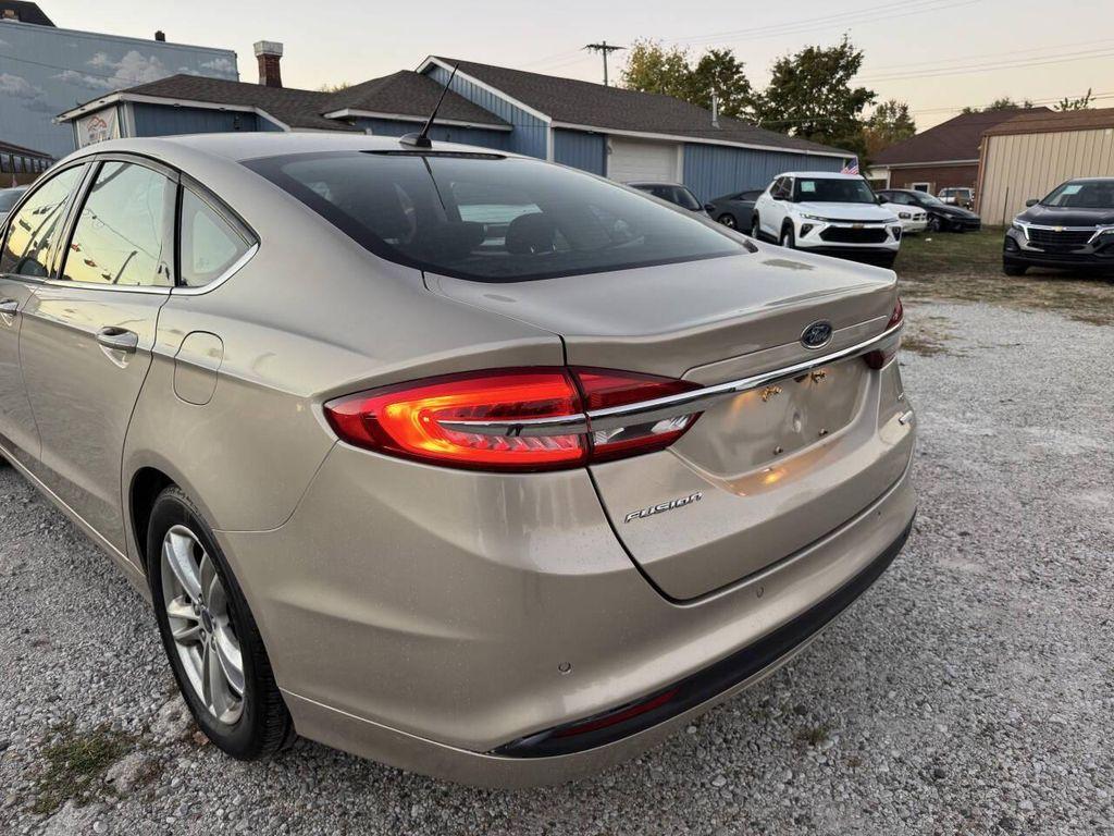 used 2018 Ford Fusion car, priced at $8,800