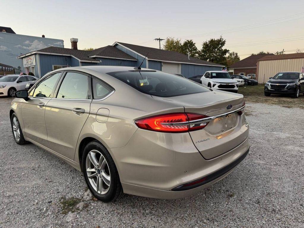 used 2018 Ford Fusion car, priced at $8,800