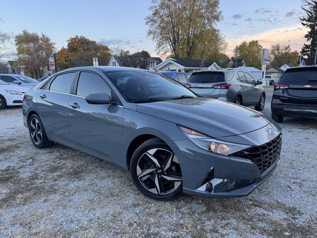 used 2021 Hyundai Elantra car, priced at $13,900