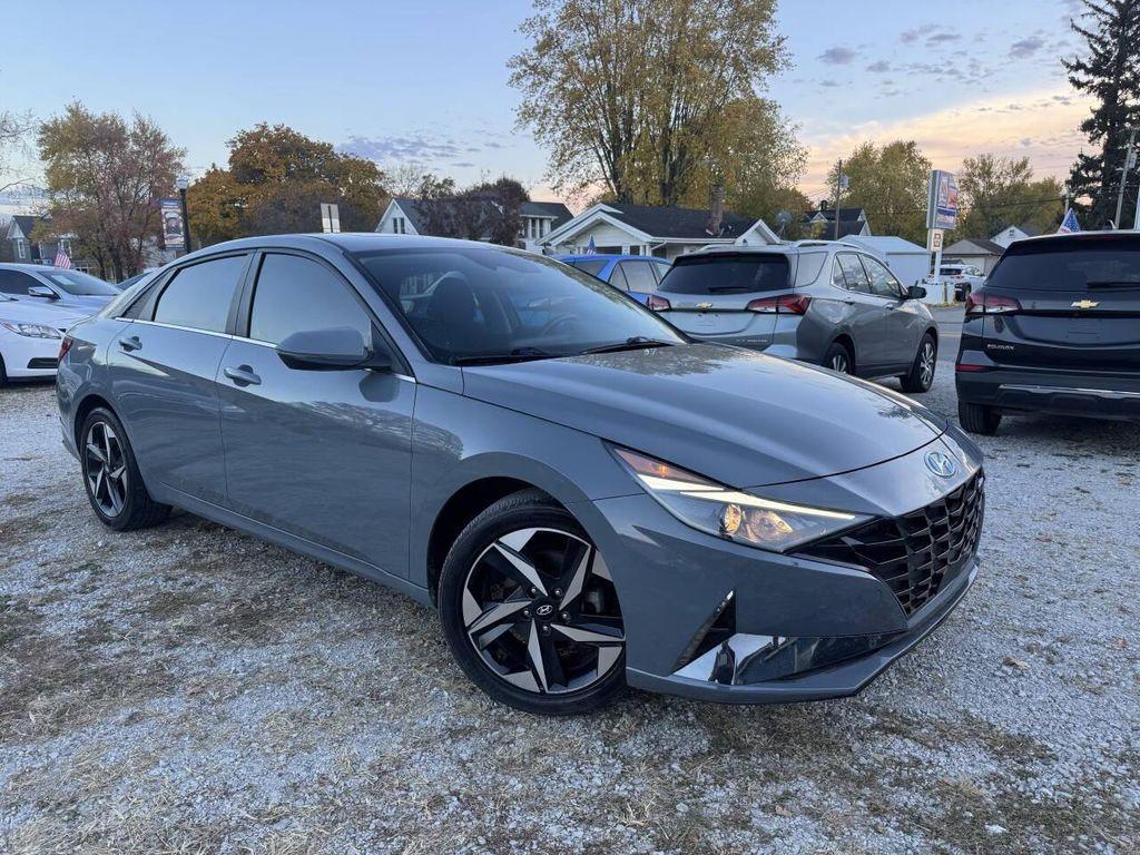 used 2021 Hyundai Elantra car, priced at $13,900