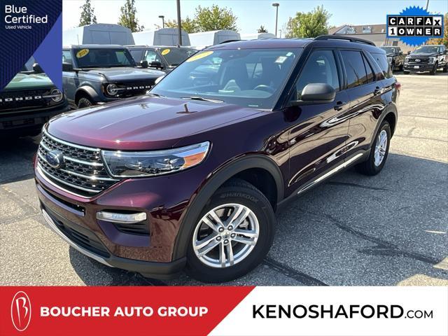 used 2022 Ford Explorer car, priced at $33,400