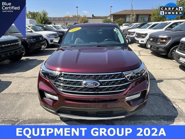 used 2022 Ford Explorer car, priced at $33,400