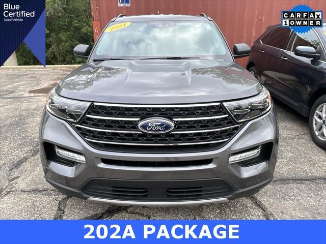 used 2021 Ford Explorer car, priced at $30,395